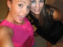 Visite de Célyne et Faf